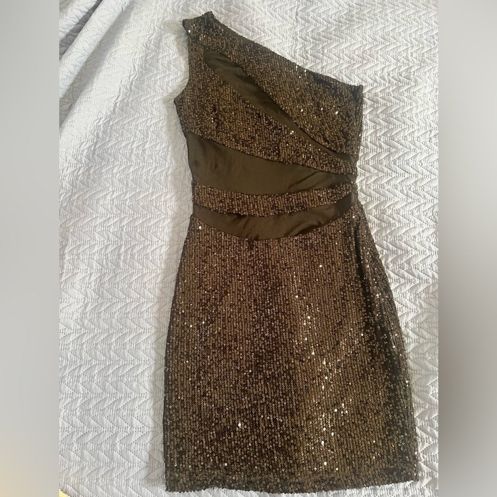 Mini Sequence & Mesh Birthday Dress